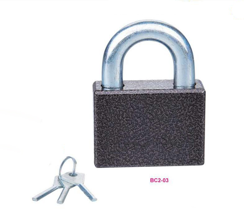 Gsbc2-03 Heavy Duty Plastic Painted Disc Iron Padlock, High Quality Iron Padlock, ISO9001 Passed Iron Padlock, Disc Iron Padlock