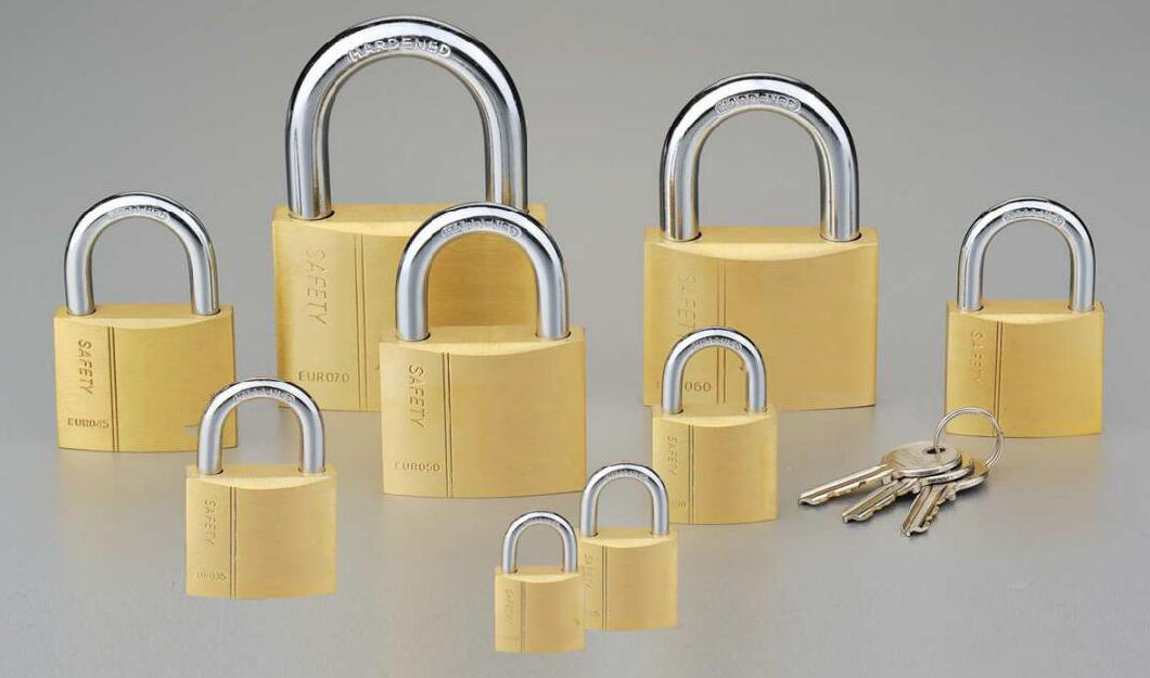 GS0018 European Model Brass Padlock, High Quality Brass Padlock, Top Security Brass Padlock, ISO9001 Passed Brass Padlock