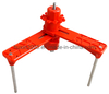 GS-8213 Double Arms Universal Ball Valve Standard Lockout, Safety Lockout, Ball Valve Lockout, High Quality Safety Lockout