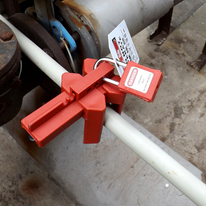 GS-8210 Ball Valve Standard Lockout, Safety Lockout, Ball Valve Lockout, High Quality Safety Lockout