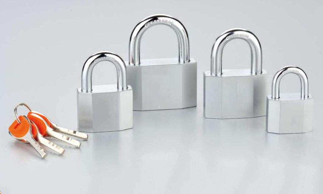 GS0081 Octangular Rhombic Disc Iron Padlock, High Quality Iron Padlock, ISO9001 Passed Iron Padlock, Disc Iron Padlock