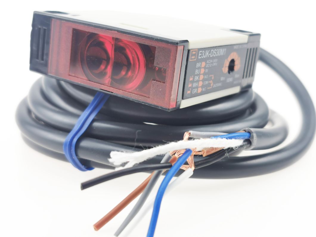 E3jk-R4m1 Voltage DC12-240V and AC 12-240V Photoelectric Sensor Switch, Photoelectric Sensor Switch, CE Proved Photoelectric Sensor Switch