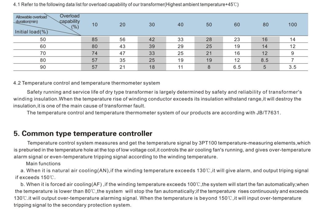 Scb10-10kv Epoxy Resin Cast Dry Transformer; ISO9001 Passed High Voltage Power Transformer