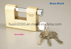 GS0080 D Type Brass Padlock with Disc Key, High Quality Brass Padlock, Top Security Brass Padlock, ISO9001 Passed Brass Padlock