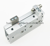 Hlq6-10/20/30/40/50 Stroke Air Slide Table, Hlq Series Alluminum Alloy Air Slide Tabe Cylinder, Pneumatic Slide Table Cylinder