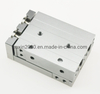 Hlq25-10/20/30/40/50/75/100/125 Stroke Air Slide Table, Hlq Series Alluminum Alloy Air Slide Tabe Cylinder, Pneumatic Slide Table Cylinder