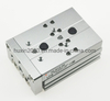Hlq25-10/20/30/40/50/75/100/125 Stroke Air Slide Table, Hlq Series Alluminum Alloy Air Slide Tabe Cylinder, Pneumatic Slide Table Cylinder