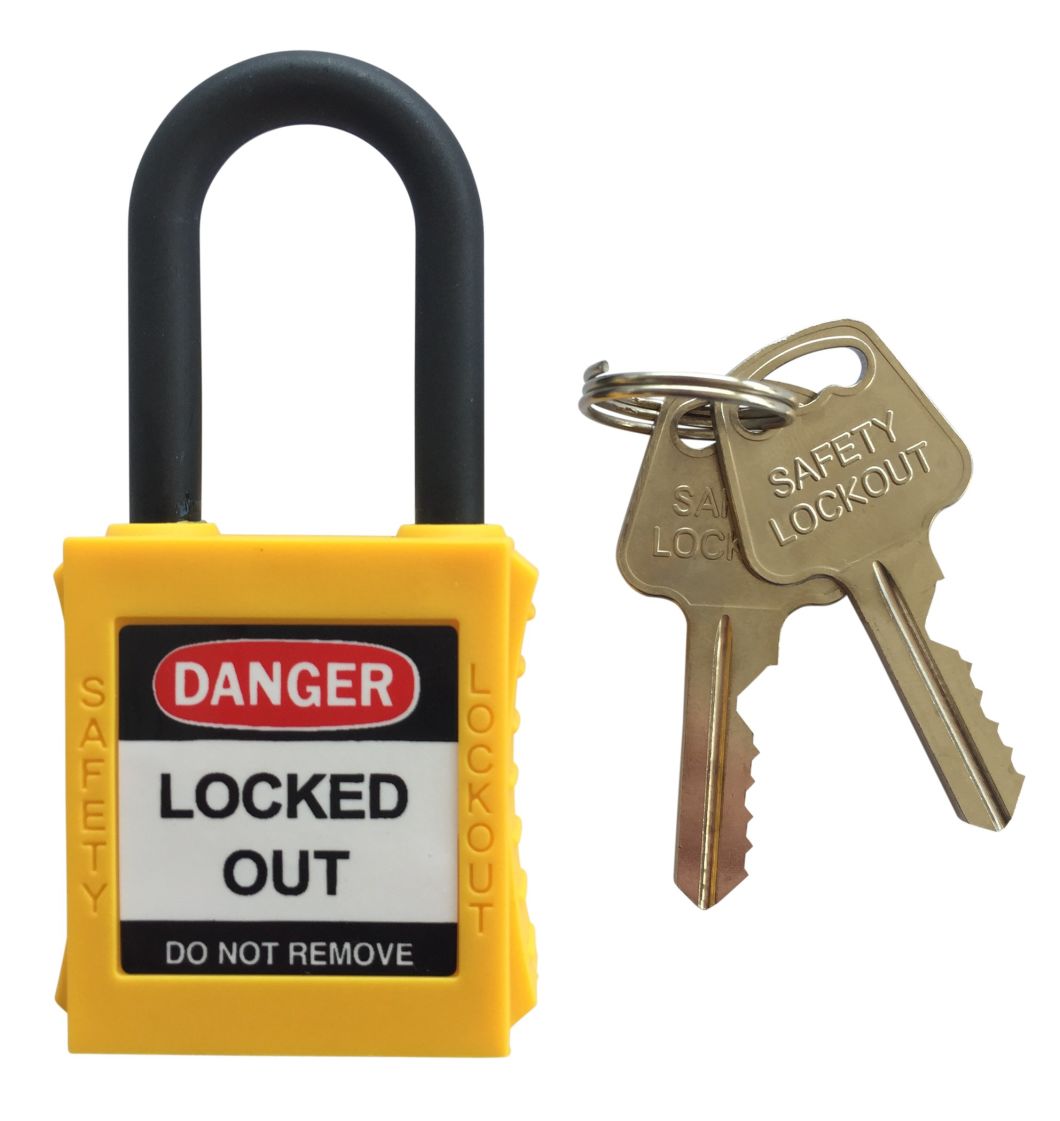 GS-8533 Insulation Shackle Explosion Proof Safety Padlock, 38mm Insulation Schackl Safety Padlock, High Quality Safety Padlock